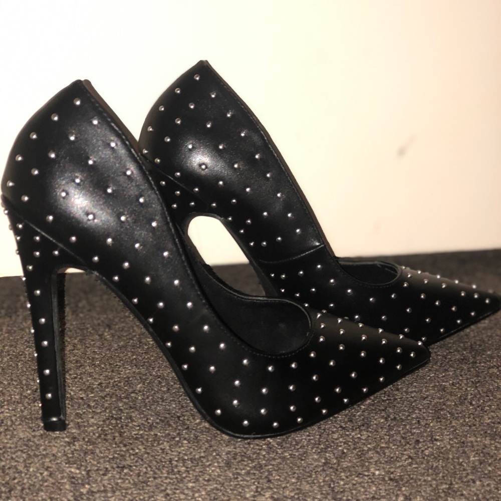 Black heels